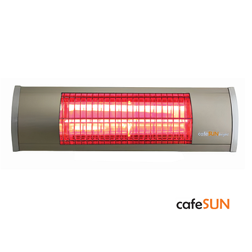 cafeSUN 2000 W Dış Mekan Isıtıcı Nikel