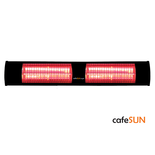 cafeSUN Dış Mekan Isıtıcı 2x2000W - Siyah