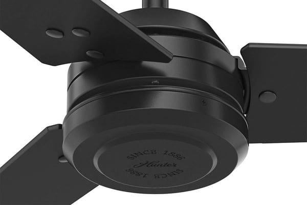 HUNTER 50624 52IN OUTDOOR PROTOS-MATTE BLACK