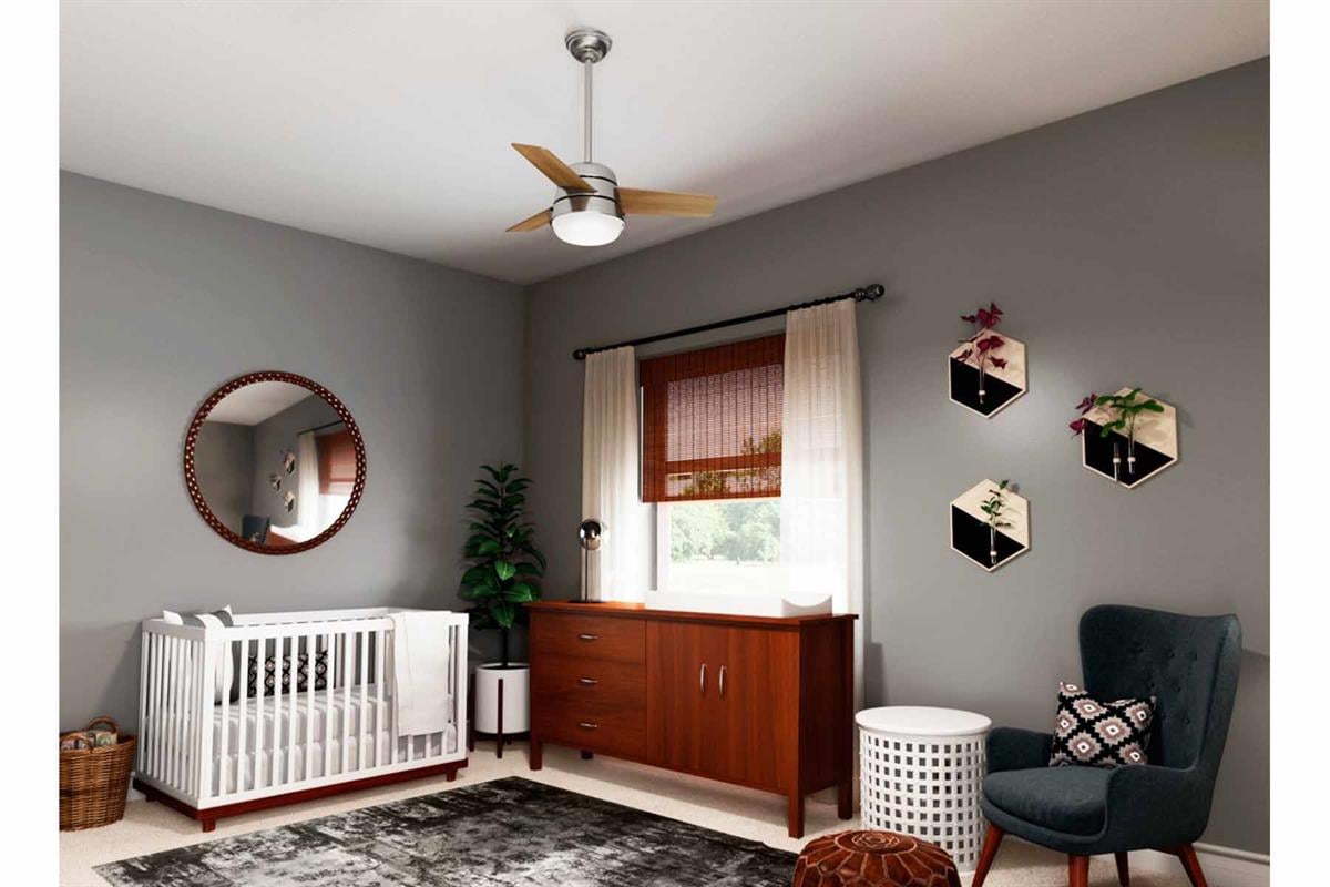 HUNTER 50643 36IN FINLEY-BRUSHED NİCKEL
