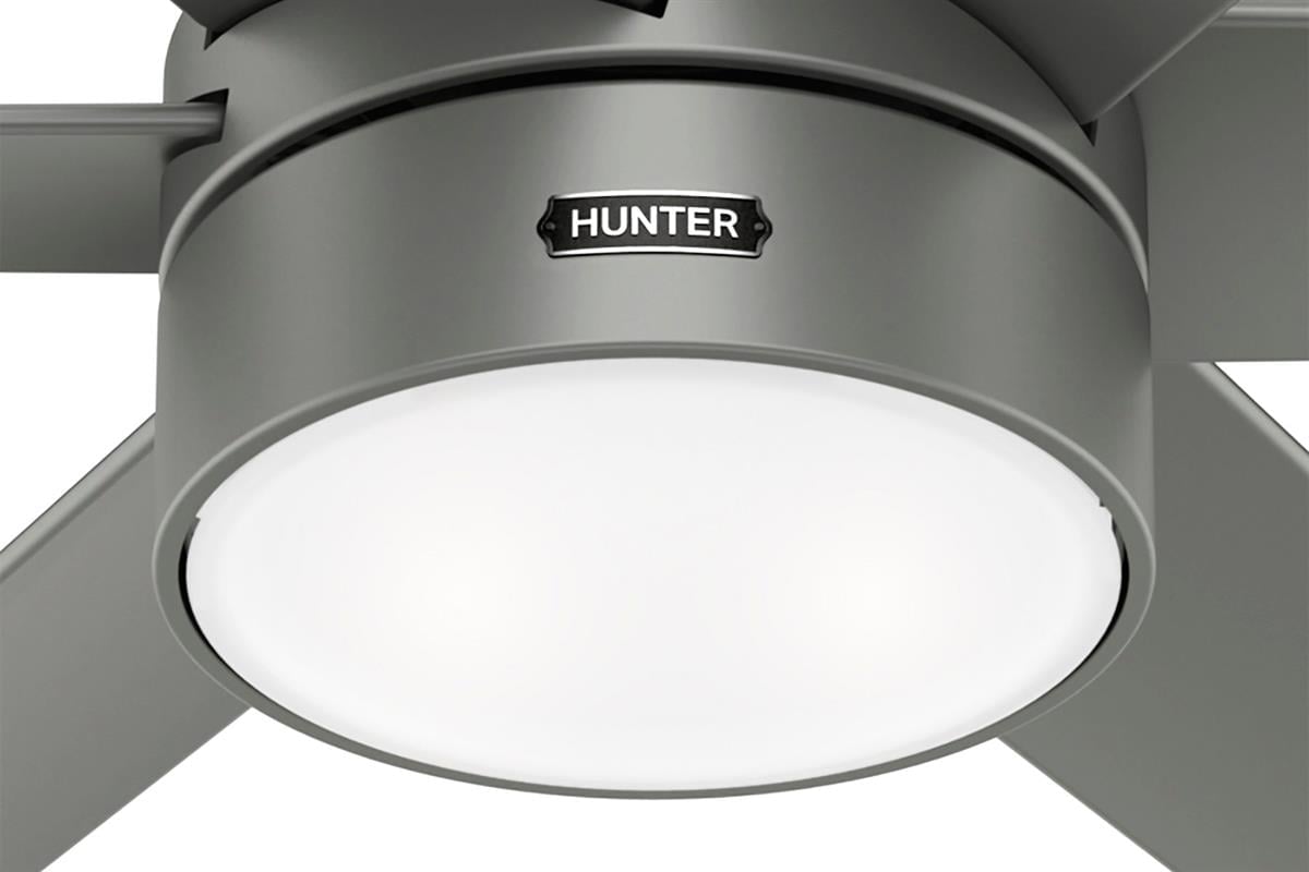 HUNTER 51767 60IN SOLOARIA-MATTE SILVER