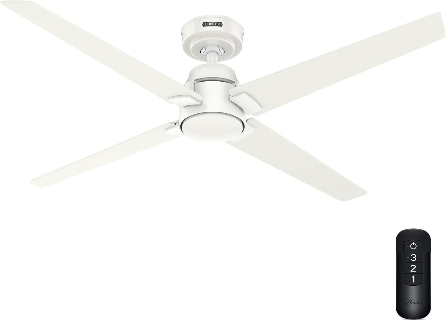 HUNTER 52863 52IN CORDELIA NO LIGHT FRESH WHITE