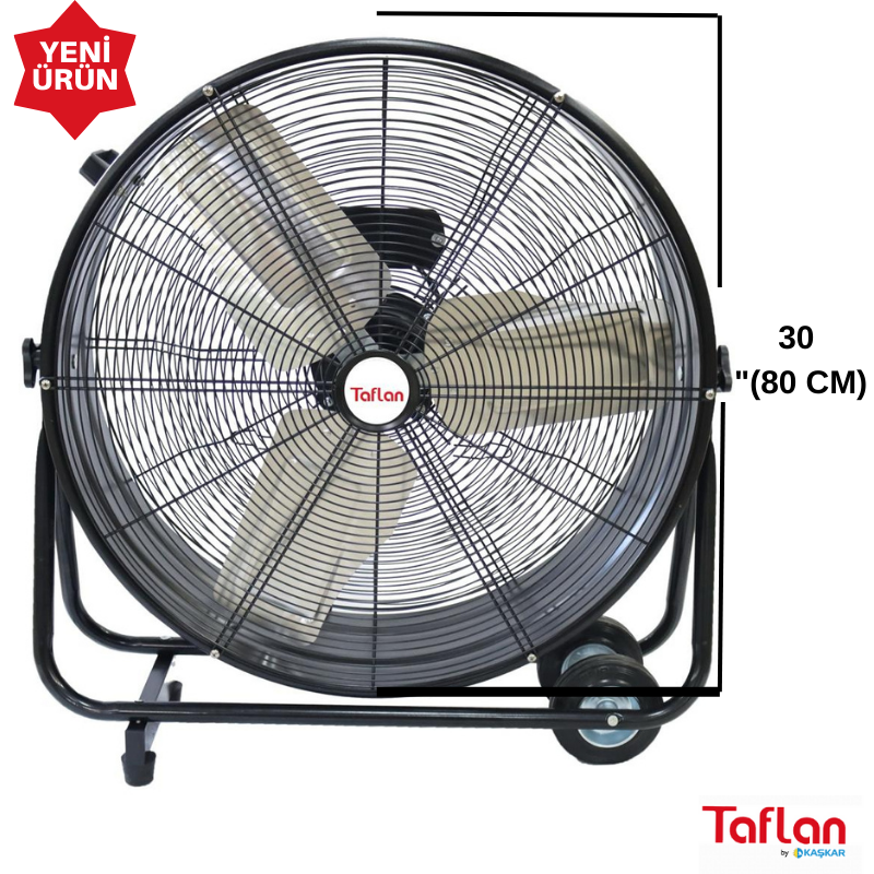 Kaşkar-Taflan FLD 700 Sanayi Tipi Yer Vantilatörü