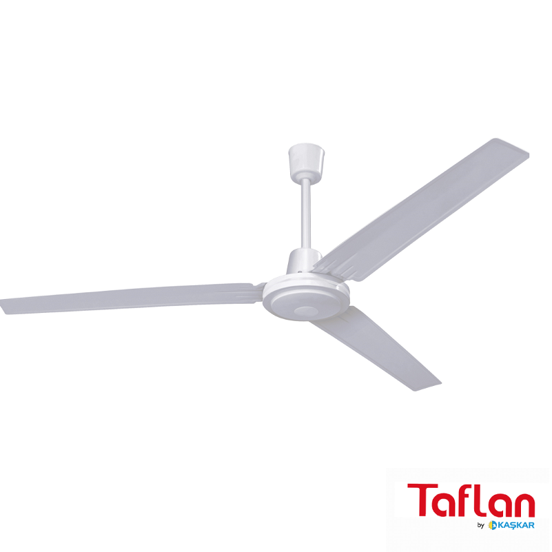 Kaşkar-Taflan  FLC-1400 (K56005)  Metal Tavan Vantilatörü Beyaz