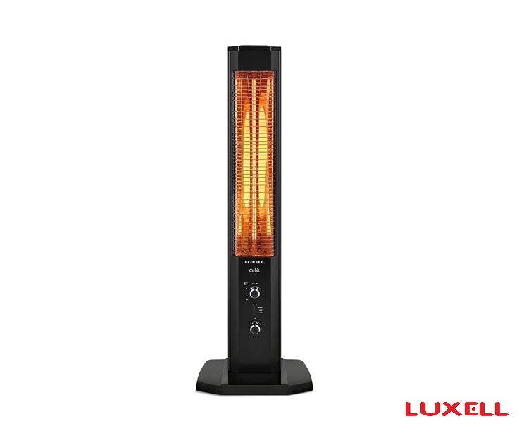 Luxell MH-1800 Siyah Mika Isıtıcı