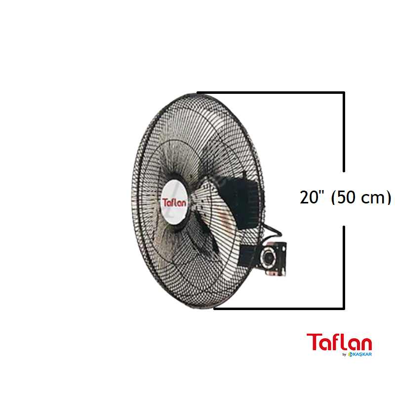 Taflan Faw-20 Sanayi Tipi 130W Duvar Vantilatörü / 20'' 