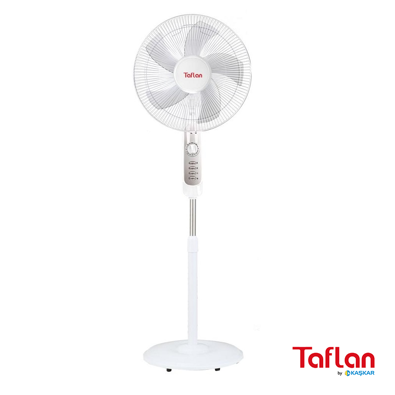 Taflan - FS-40-827 Beyaz Ayaklı Vantilatör (40 cm)